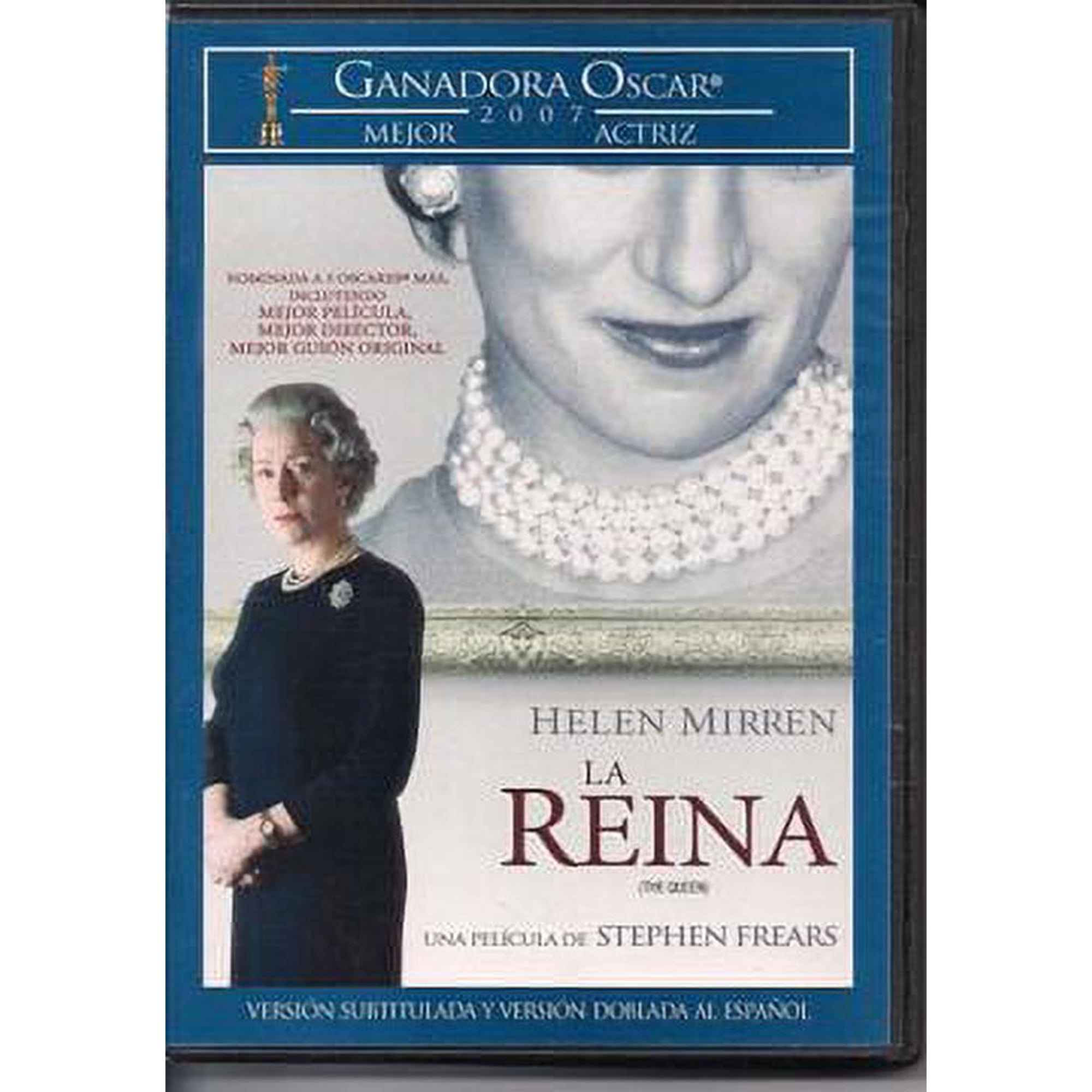 La Reina Spanish Movie DVD Spanish Subtitles Directed By stephen frears