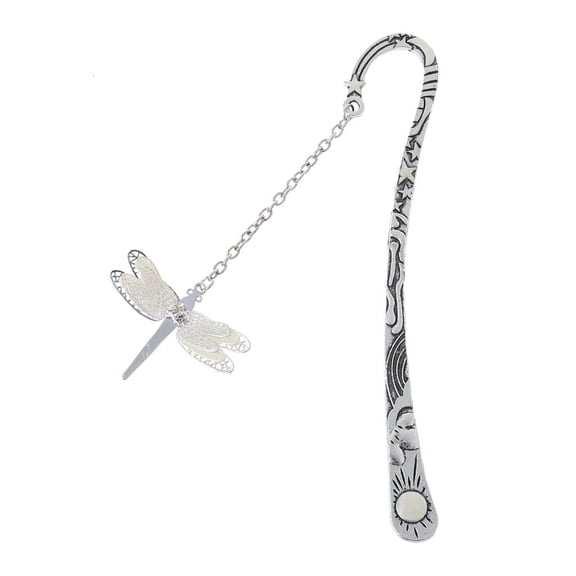 WE-POLUJ Glow In The Dark Luminous Book Marker for Creative Dragonfly Bookmark Label Scho