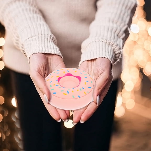 Hytrove Rechargeable Plastic Doughnut Warmer for Camping Recipients, Portable and , 2 Sets Included