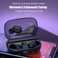thumbnail image 4 of Gwong Electrónica JS2Wireless Bluetooth compatible con Bluetooth 5.0 Pantalla digital estéreo auriculares auriculares auriculares auriculares, 4 of 7