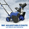 thumbnail image 5 of Snow Joe 48V 15" Cordless Snow Blower, Brushless 750W Motor, 2 x 4.0-Ah Batteries & Charger, 5 of 15
