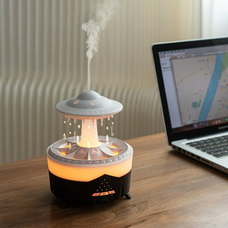 

Mother s Day Clearance Sale Cloud Humidifier Colorful Aromatherapy Machine Rain Aromatherapy Machine