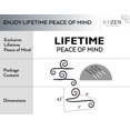 thumbnail image 3 of Cortinas RTZEN decorativas de metal forjado, 2 unidades, 3 of 7