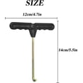 thumbnail image 5 of Trampoline Spring Traction Tools Metal T Hook, Tent Hand Tool, Exhaust Spring Hook, Trampoline Accessory, for Tent Trampoline Spring Traction Tool, 2, 5 of 5