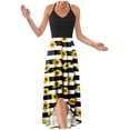 thumbnail image 2 of SMihono Robe d'Été Grande Taille pour Femmes 2023 Robes pour Femmes Été Grande Taille Manches Courtes Ample à Fleurs Longues Robes Robe d'Été Robes Boho, 2 of 5