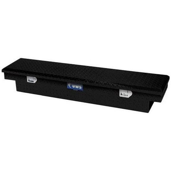 UWS/United Welding Services TBSD-69-SL-BLK UWSTBSD-69-SL-BLK BLACK/69IN SLIMLINE SINGLE LID DEEP TOOLBOX