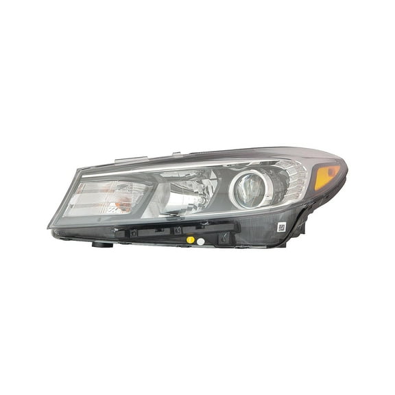 KAI New CAPA Certified Standard Replacement Driver Side Headlight Assembly, Fits 2017-2018 Kia Forte
