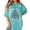 Seafoam Shirt, variant on Merry Cluckin' Christmas Shirt for Women and Teens Funny Chicken Christmas Tree Tee Seafoam Shirt Adult X-Large