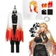 thumbnail image 2 of Rengoku-Disfraz de Demon Slayer, Cosplay de Anime, Kimetsu No Yaiba, Kimono, peluca Haori, anillo, traje de Halloween, 2 of 4