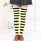 thumbnail image 4 of BRIGHTFUFU Par de calcetines de mujeres de ancho rayas muslo alta sobre la rodilla medias calcetines (Amarillo y negro), 4 of 4