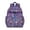 Purple-29, variant on Kawaii Llama Toddler Backpack Funny Alpaca Print with Cute Llama Face and Cartoon Pattern for School