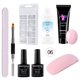 thumbnail image 1 of Juego de pinceles dobles para extensiones de uñas de gel, 45 ml, 1 of 1