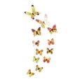 thumbnail image 2 of Pegatinas de pared Calcomanías 12 pegatinas de mariposa para manualidades, calcomanías de pared de mariposa 3D luminosas para jardín Fanmusic Pegatinas de pared Calcomanías, 2 of 7
