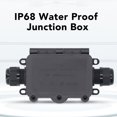 thumbnail image 3 of Caja De Cableado De 2 , Carcasa De Plástico PA66, Uso Versátil, Caja Eléctrica Para Exteriores De 450 V Para Maquinaria De Ingeniería, 3 of 7