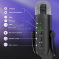 thumbnail image 3 of Micrófono inalámbrico ZealSound K66DG para iPhone PC Android, 3 of 7