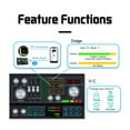 thumbnail image 4 of Kit de Carte Son Interface Mixeur avec Microphone et Casque pour Diffusion en Direct, 4 of 7