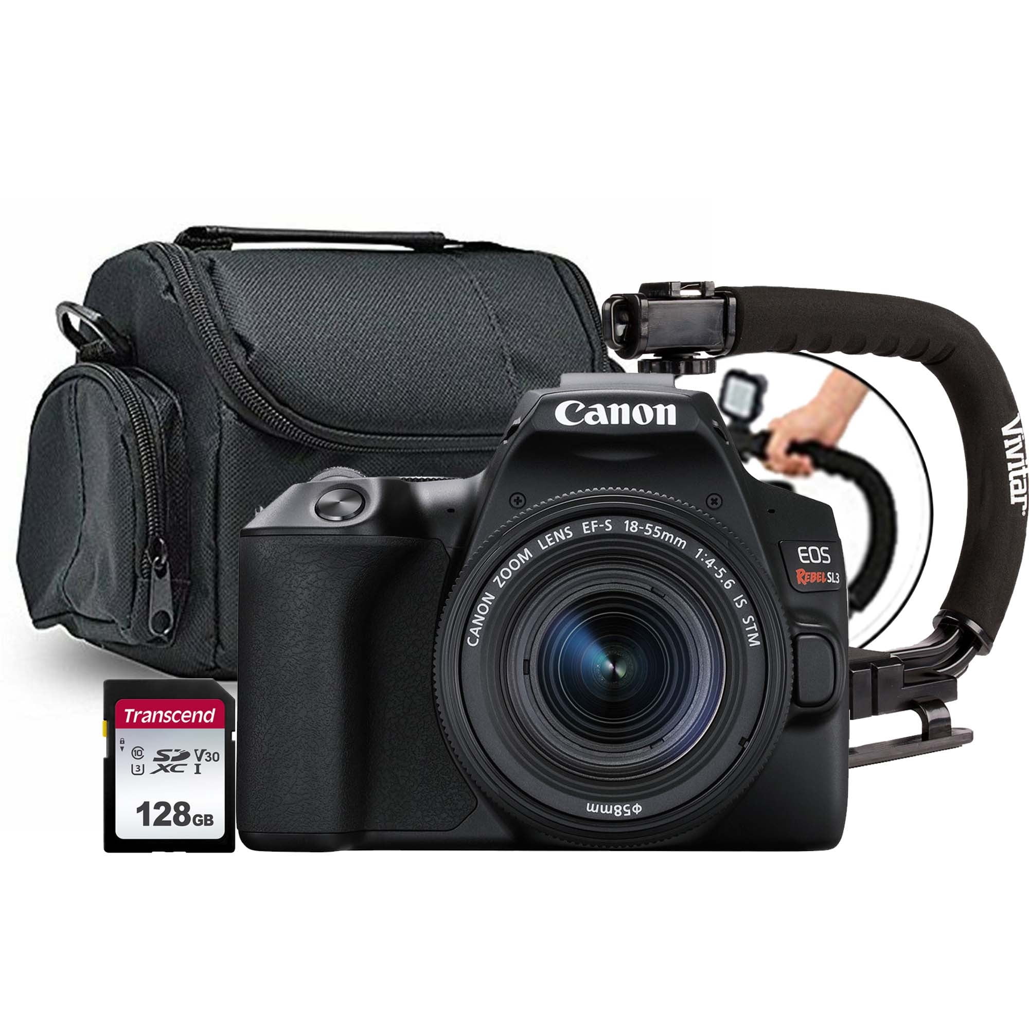 Ef S Canon Dslr Rebel Sl3 Canon EOS Rebel SL3 With EF-S 18-55mm Lens White main image 1