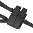 thumbnail image 3 of Durable Black Shoulder Gun Holster Pouch Adjustable Holster with Magazine Pouches, 3 of 5
