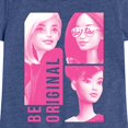 thumbnail image 3 of Barbie - Be Original Squares - Toddler And Youth Girls Short Sleeve Graphic T-Shirt, 3 of 5
