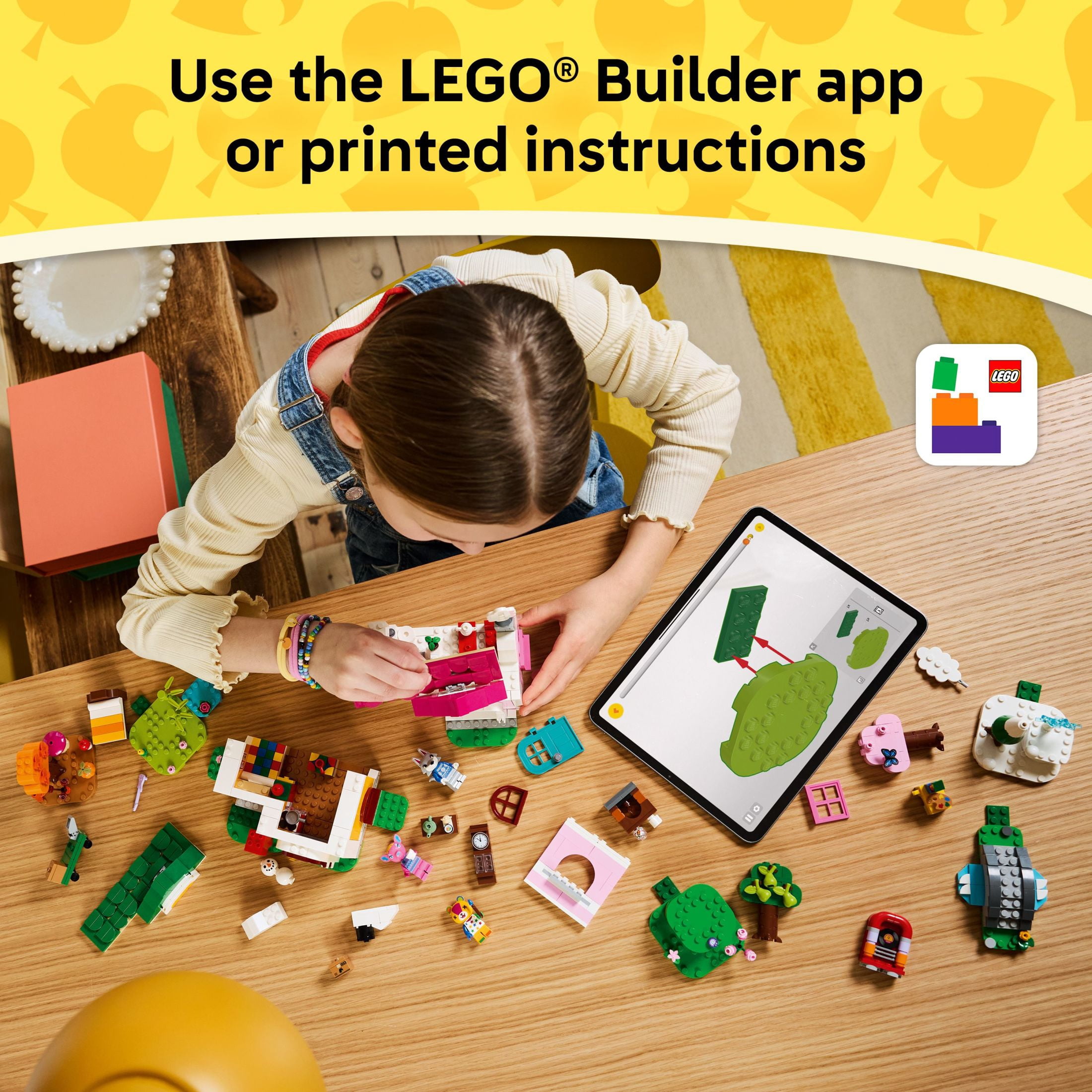 LEGO Animal Crossing Creative Houses: Seasons of Fun Building Toy - Pretend Play Set for Girls & Boys, Ages 7+ - Create 2 Houses W/1 Set of Building Blocks for Kids - Gift Idea for Birthdays -77057