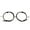 Black, variant on Xinyolin Couple Bracelets Round Pendant - Adjustable Men Women Geometry Long Lasting Cord Bracelets for Valentines Day