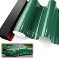 thumbnail image 1 of PET Liner Vinyl Super Gloss Dark Green Automotive Wrap Car Vehicle Bubble Free Air Release, 1 of 8