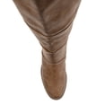 thumbnail image 5 of Womens Comfort Wide Calf Faux Leather Knee-high Boot, 5 of 8