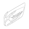 Genuine OE Jaguar Door Trim Panel - T2R10441LAA