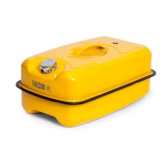 DENIOS Safety Container - Screw Lid - Steel - Yellow - 20 Liter