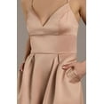 thumbnail image 2 of David’s Bridal, The Edit by DB Studio Women's Formal Empire Waist Ball Gown, Full Length, Satin, 2 of 6
