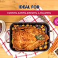BPPEG Roasting Baking Broiler Rack,Chrome-Plated Steel,Holds Smaller ...