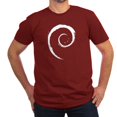 thumbnail image 1 of CafePress - 4 3 Debian Logo Notext White T Shirt - Men's Fitted T-Shirt, 1 of 1