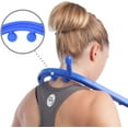 thumbnail image 6 of Body Back Buddy Classic Handheld Manual Massage Cane USA Made-Full Body Pressure & Trigger point massage tool for Deep Tissue Pain Relief -Dual Massage Hooks for Back, Shoulder, Neck (Blue), 6 of 8
