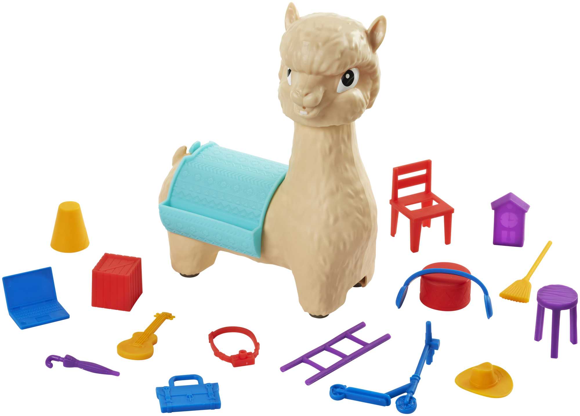 Hackin' Packin' Alpaca Kids Game, Quickly Stack Pieces & Al Sprays Water, Family & Kids Game Nights - image 2 of 6