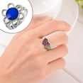 thumbnail image 4 of Mood Rings Color Change Adjustable Temperature Emotion Feeling Finger Accessories Costume Props Bag Fillers Birthday Favors Gift sunflower, 4 of 6