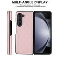 thumbnail image 5 of for Samsung Galaxy Z Fold 7 Case Elegant PU Leather, Samsung Galaxy Z Fold 7 Case Protective Premium Slim Thin Phone Case for Women Girls Compatible with Samsung Galaxy Z Fold 7, Pink, 5 of 6