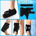 thumbnail image 4 of 2026 Upgraded Cordless Foot Massager for Neuropathy, Heated & Vibrating Ankle Wrap with 6 Heat Levels & 3 Modes, 3000mAh Rechargeable Battery, Flexible Fit for Pain Relief & Circulation, 4 of 9