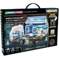 thumbnail image 1 of Laser Pegs Building Blocks Playset, Heroes Collection: Mobile Police Unit, 1 of 8