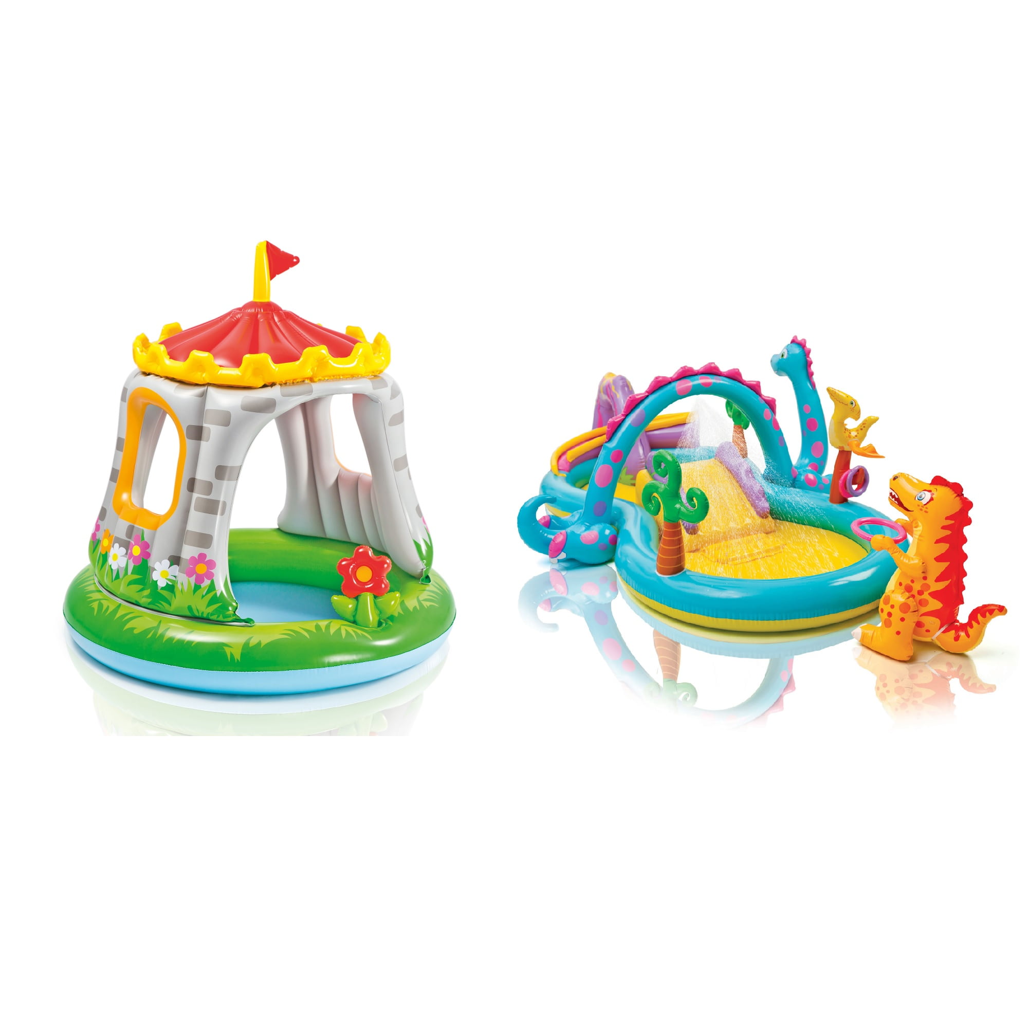 Intex Royal Castle Baby Pool Inflatable Kids Summer Beach Fun Swim Centre 