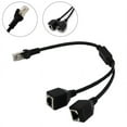 thumbnail image 3 of Adaptateur en Y Ethernet RJ45 Câble 1 à 2 Ports pour CAT 5/CAT 6 LAN Ethernet, 3 of 6