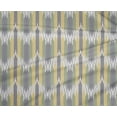 thumbnail image 3 of oneOone Polyester Lycra Fabric Ikat Style Stripe Printed Fabric 1 Yard 56 Inch Wide, 3 of 3
