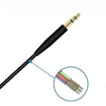thumbnail image 5 of For QC35 Headphone Cable QC25 QC35 II QC45 Soundtrue Audio Cable 3.5 to 2.5 Portable Pair Recording Cable, 5 of 5