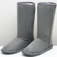 thumbnail image 5 of Alpine Swiss Womens Boot Mid Calf 11.5” Faux Fur Shearling Moccasin Comfort Shoe, 5 of 6