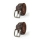 thumbnail image 3 of Qarigey Cinturones de cuero para hombre, pantalones con banda de cintura ajustable, pantalones, correa de cintura a juego para Festival, Type4 NO4, 3 of 6
