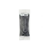 8" Cable Zip Ties - 100 Pack PK - 40lb - Black- NEW