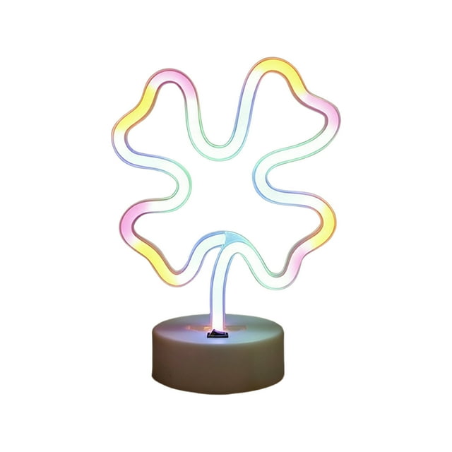 Ohufall LED Clover String Lights St Patricks Day Decorations Battery USB Operated Fairy Lights Green Irish Party Home Decor