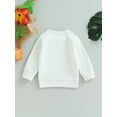 thumbnail image 4 of Wassery Infant Baby Girls Clothes 6M 12M 18M 24M 3T Toddler Girl Halloween Sweatshirts Long Sleeve Round Neck Pumpkin Print Pullovers 2Pcs Fall Casual Outfit Sets for Newborn 0-3T, 4 of 8