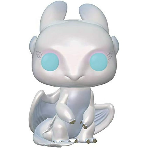 Funko How to Train Your Dragon 3: The Hidden World - Light Fury Pop! Vinyl FigureHome Car Desktop Decoration Christmas Gifts for Kids Adult