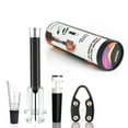 thumbnail image 2 of Wine Air Pressure Pump Opener Set Air Pressure Pump Bottle Opener Easy Cork Remover for Wine Lovers Family Parties, 2 of 9