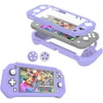 thumbnail image 1 of XIHAMA Switch Lite Case Protective Case for Nintendo Switch Lite, Case Compatible with Nintendo Switch Lite Hand Grip Case with Detachable TPU+Built-in PC Screen Protector & 2 x Thumb Grip Caps, 1 of 6